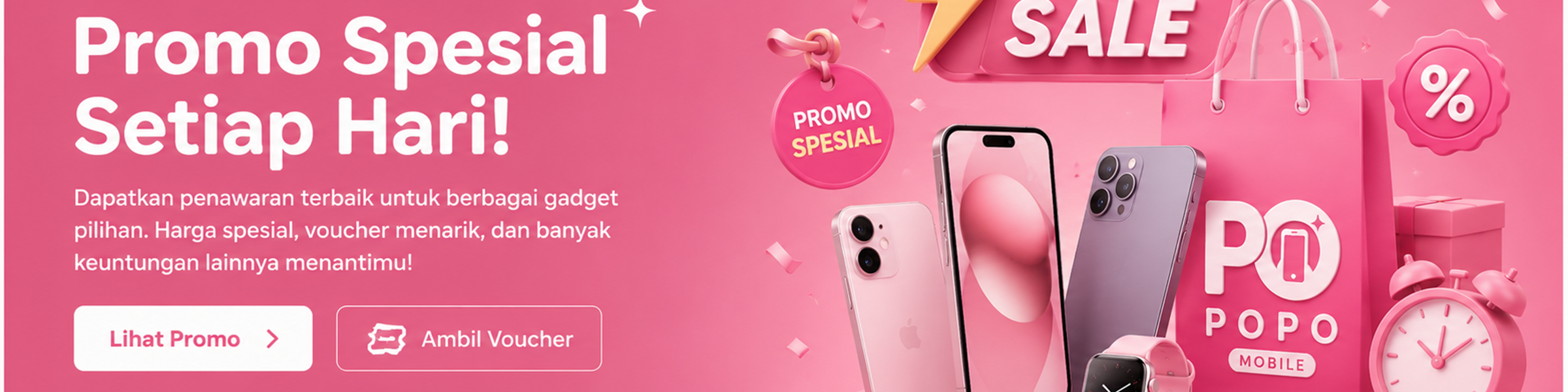 Promo flash sale POPO